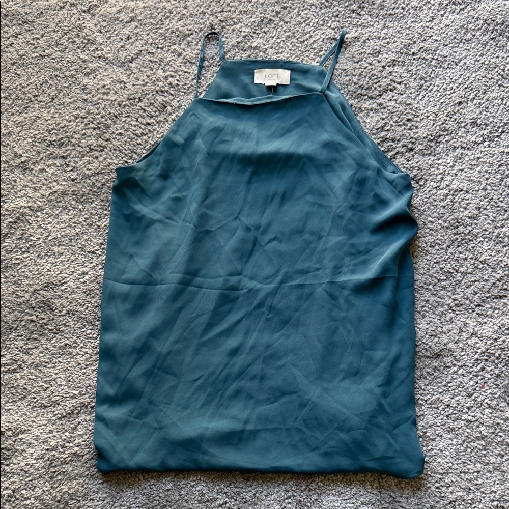LOFT Teal Camisole Top